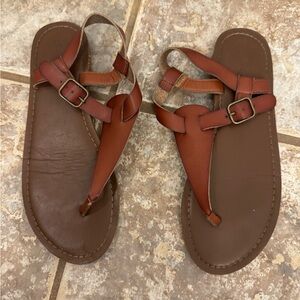 Universal Thread Brown Thong Sandals